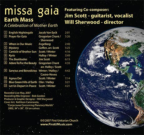 Missa Gaia - A Celebration of Mother Earth